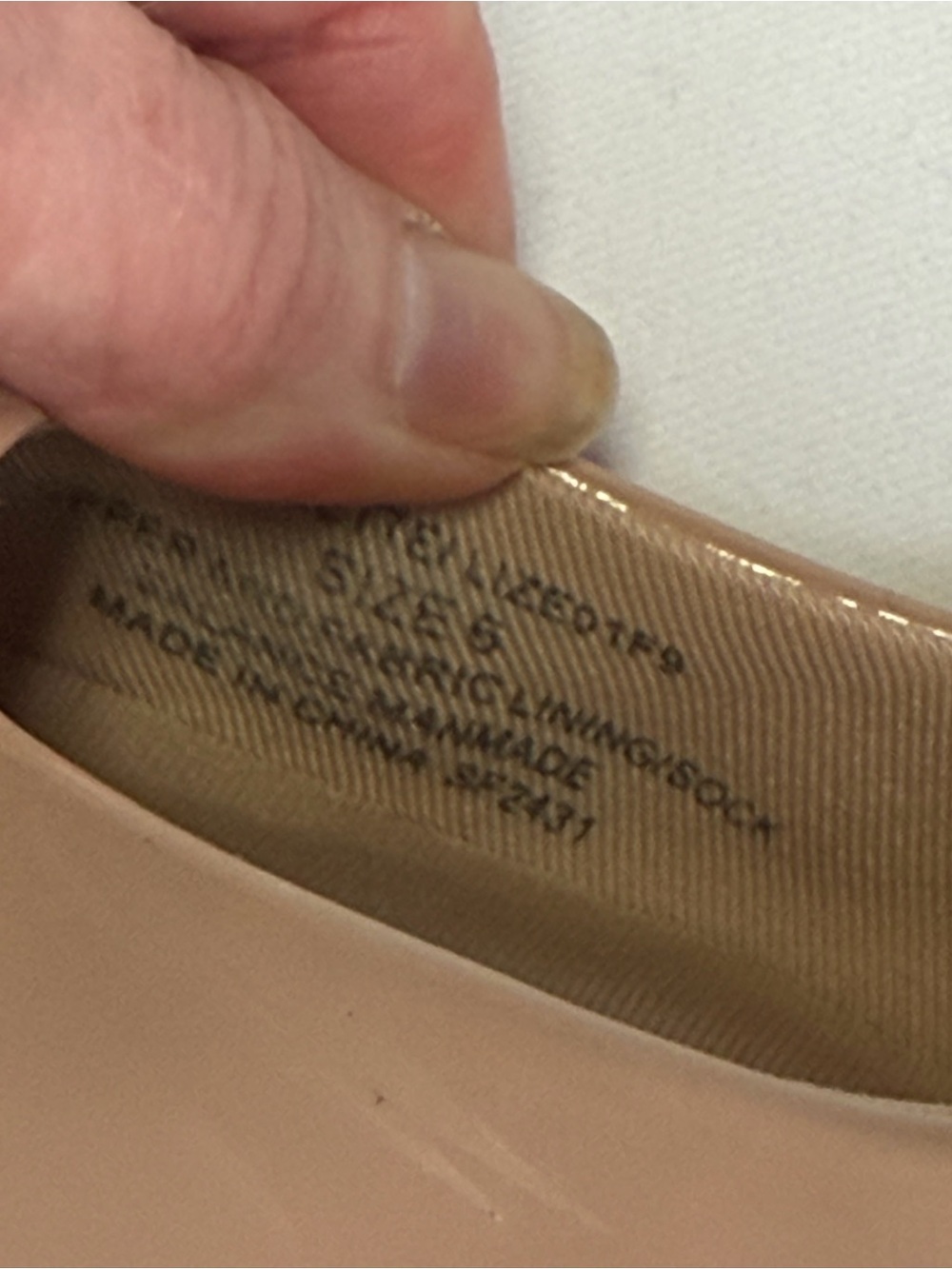 Anne Klein Nude Patent Slingback Block Heel Pumps - Picture 7 of 16